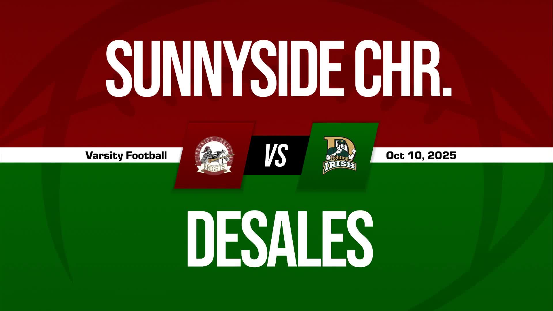 Football Game Preview: Sunnyside Christian Knights vs. Touchet Redhawks