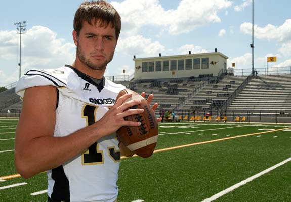 Cole Segraves can throw with either hand, and that adds another weapon to the quarterback's arsenal.