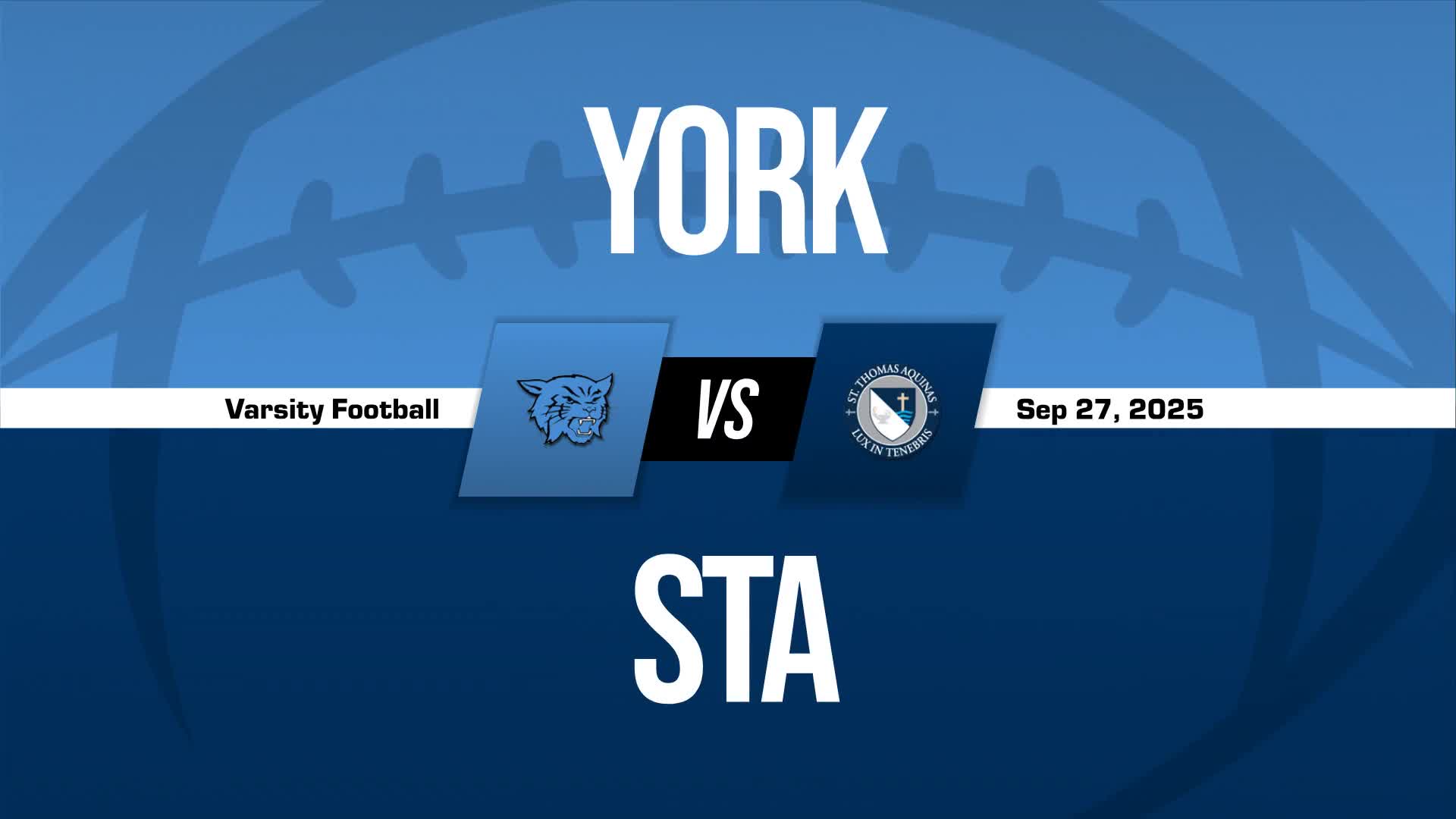 Football Recap: York Victorious