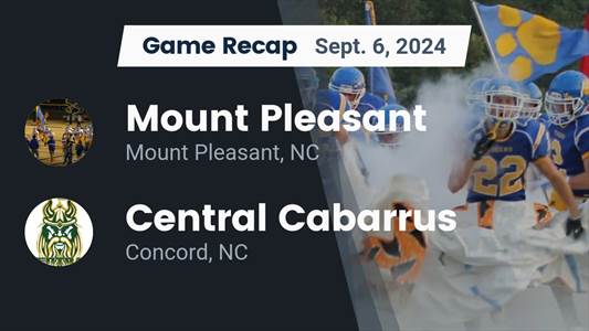 Football Recap: Mount Pleasant Skates Past West Stanly with Ease