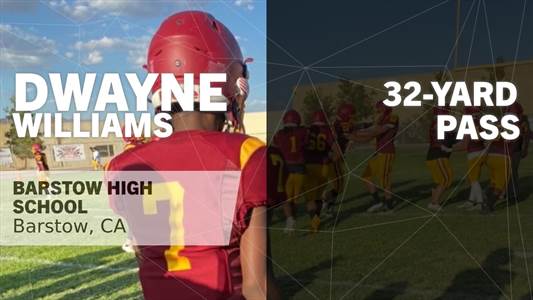 Dwayne Williams Game Report: vs Victor Valley