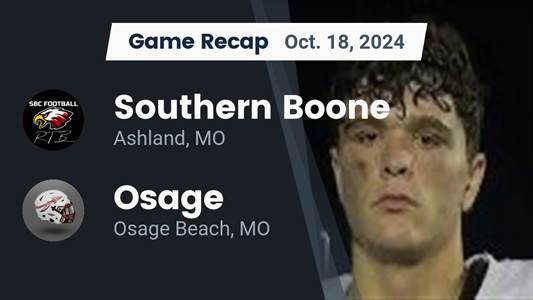 Football Game Preview: Southern Boone Eagles vs. Blair Oaks Falc