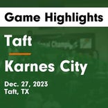 Basketball Game Recap: Karnes City Badgers vs. Taft Greyhounds
