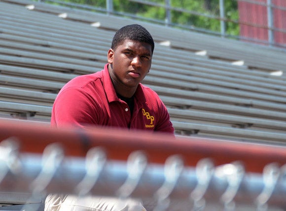 Darius Hamilton has more than 30 Division I offers but he's not close to making decision.