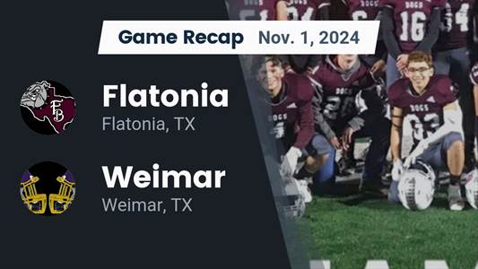 Football Game Preview: Weimar Wildcats vs. Santa Maria Cougars