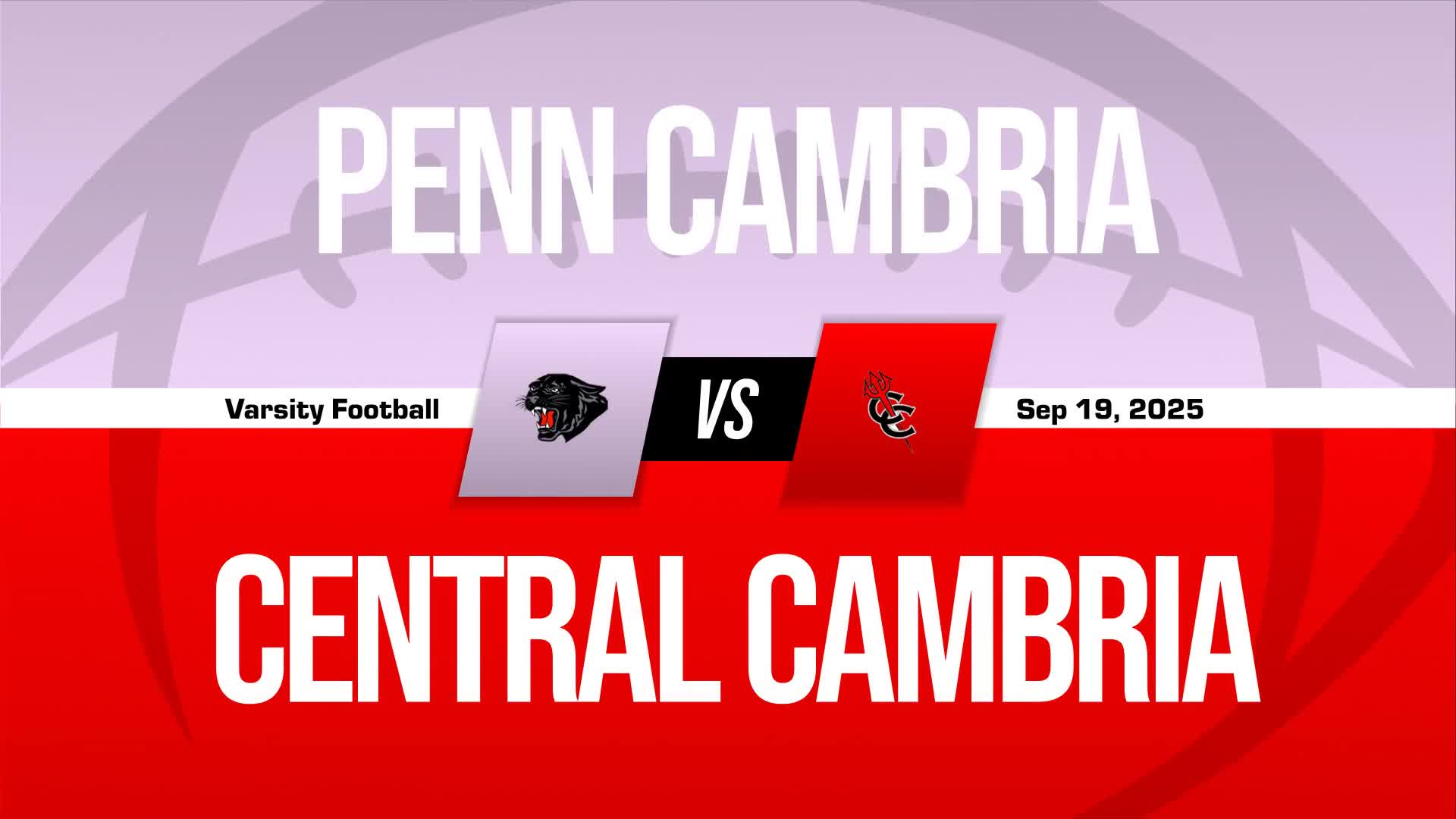 Football Game Preview: Central Cambria Red Devils vs. Forest Hil