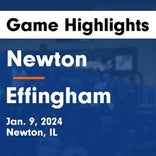 Basketball Game Recap: Effingham Flaming Hearts vs. Champaign Central Maroons