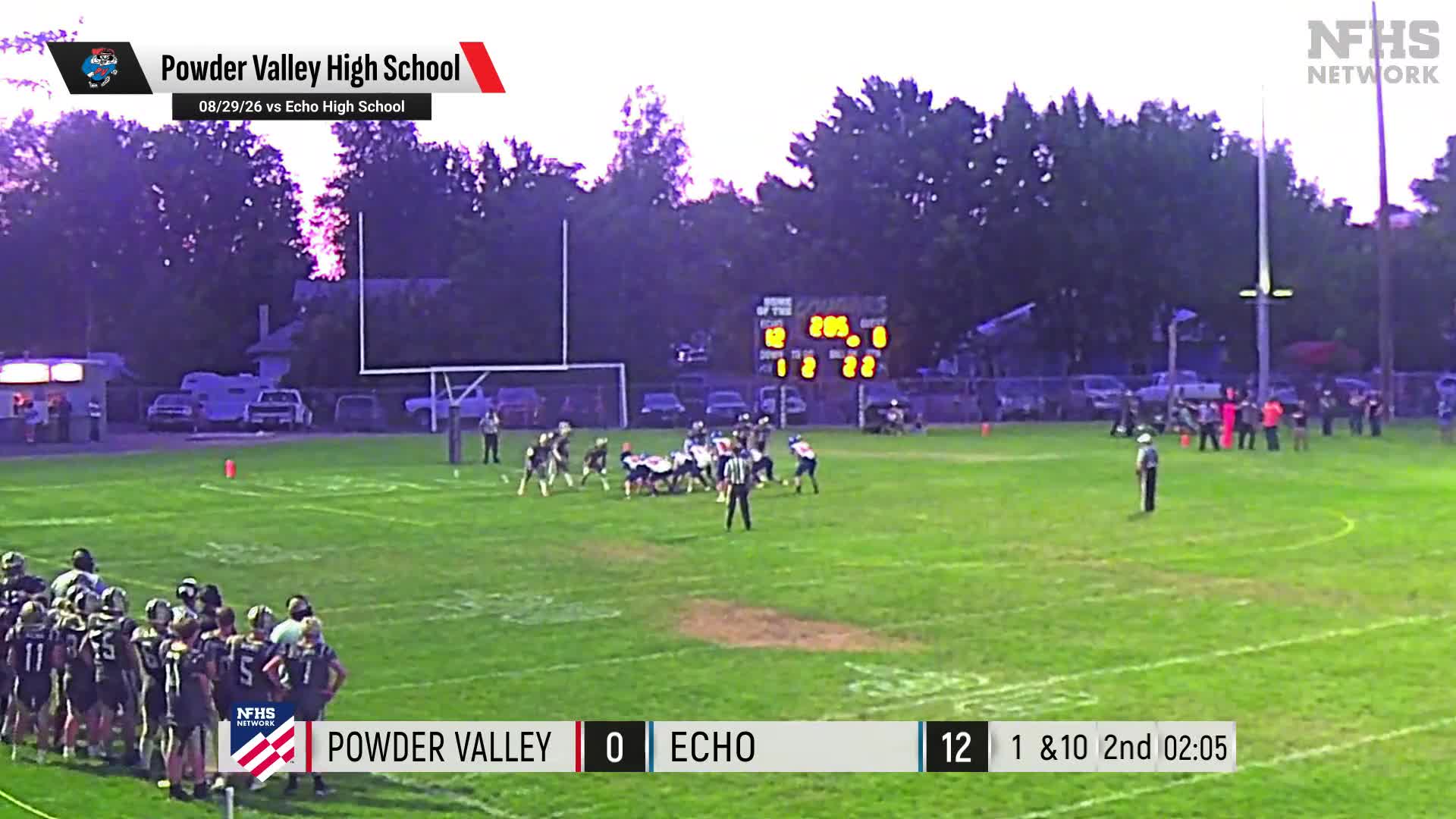 Football Recap: Elgin Comes Up Short Against Powder Valley