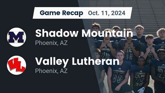 Football Recap: Valley Lutheran Comes Up Short