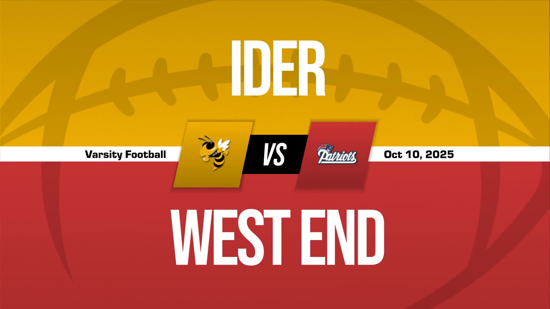 Football Recap: West End Comes Up Short + How To Watch