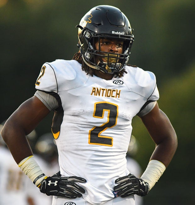 Najee Harris and Antioch combined with Lincoln of Stockton for one of the highest scoring football games of the season -- a 67-38 Antioch win.