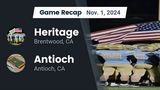Football Recap: Antioch Comes Up Short