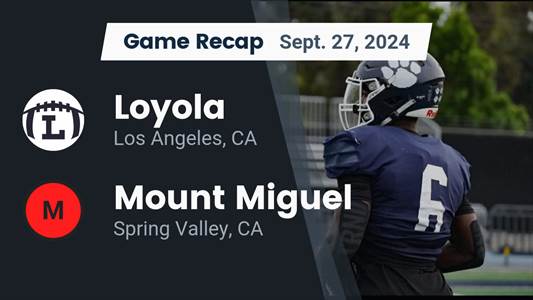 Football Game Preview: Mount Miguel Matadors vs. Steele Canyon C