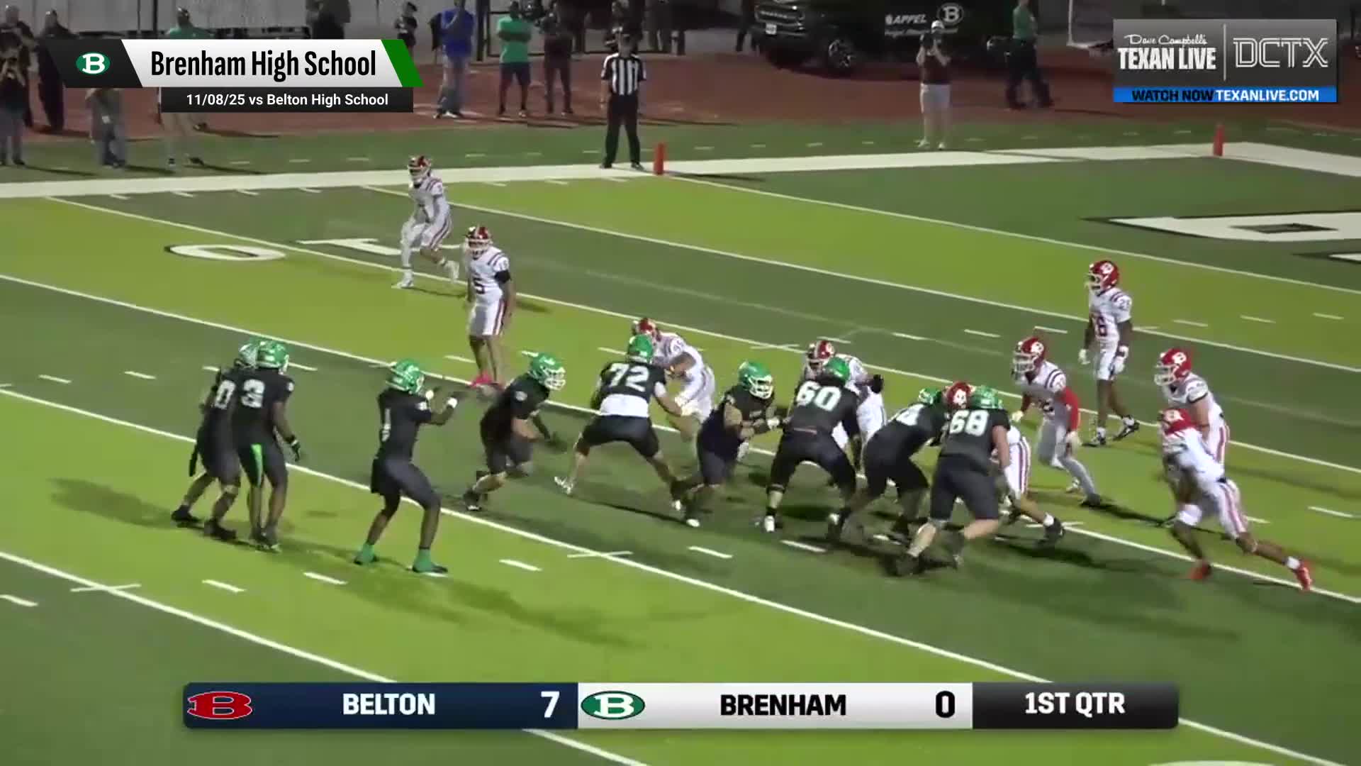 Football Recap: Make It Three in a Row for Brenham + How To Watch