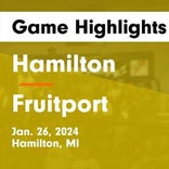 Fruitport falls despite big games from  Izabel Hanson-wilbur and  Ashton Olson
