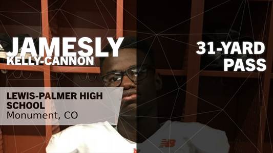 Jamesly Kelly-cannon Game Report: @ Palmer