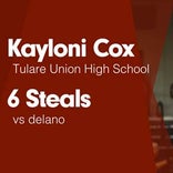 Softball Recap: Kayloni Cox leads a balanced attack to beat Dinuba