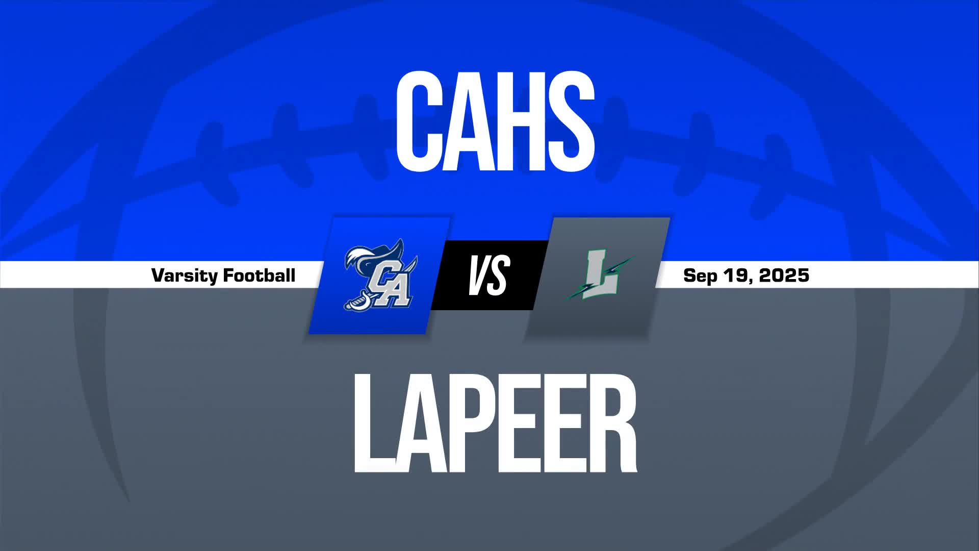 Football Game Preview: Lapeer Lightning vs. Heritage Hawks