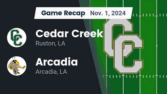 Football Recap: Arcadia Comes Up Short