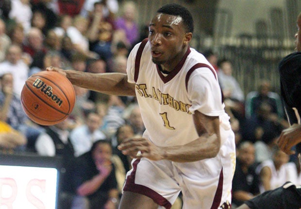 The St. Anthony backcourt combination of Josh Brown (pictured) and Hallice Cooke will be a handful for opponents.