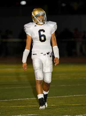Farmer and Notre Dame fell out of the playoffs lastseason against St. John Bosco.