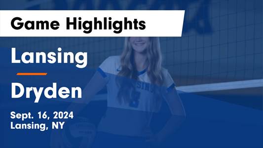 Volleyball Recap: Dryden Falls Despite Strong Effort from  Emma 