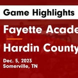 Fayette Academy vs. South Haven Christian