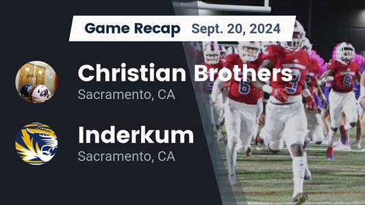 Football Recap: Inderkum Takes a Loss