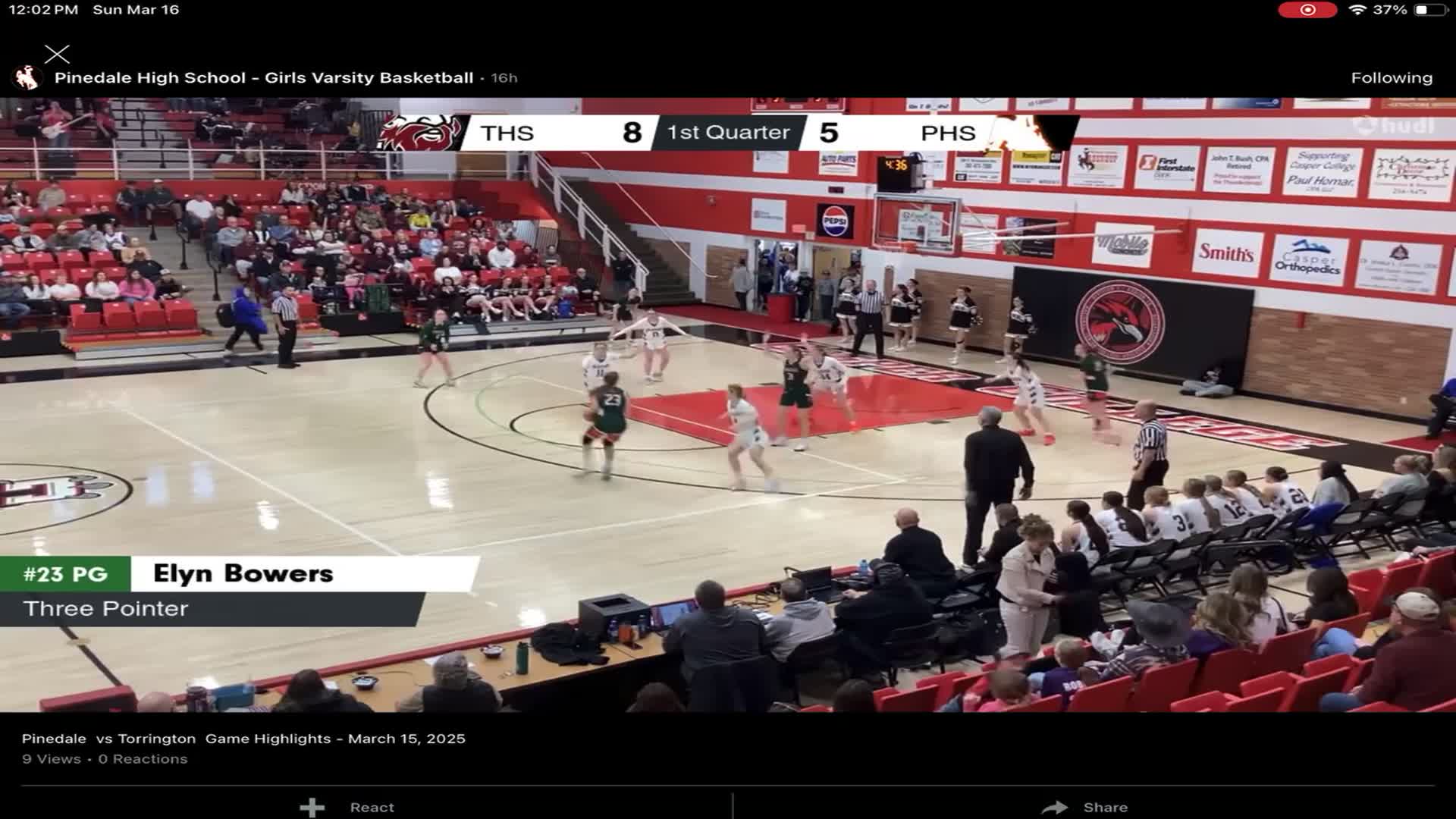 Basketball Recap: Alyxis White's Big Game Can't Quite Lead Pinedale over Douglas