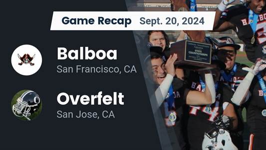 Football Recap: Overfelt Comes Up Short