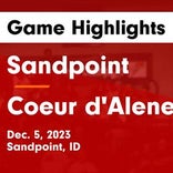 Coeur d&#39;Alene vs. Sandpoint