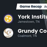 Football Game Recap: York Institute vs. Smith County