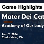 Basketball Game Recap: Mater Dei Catholic Crusaders vs. Victory Christian Academy Knights