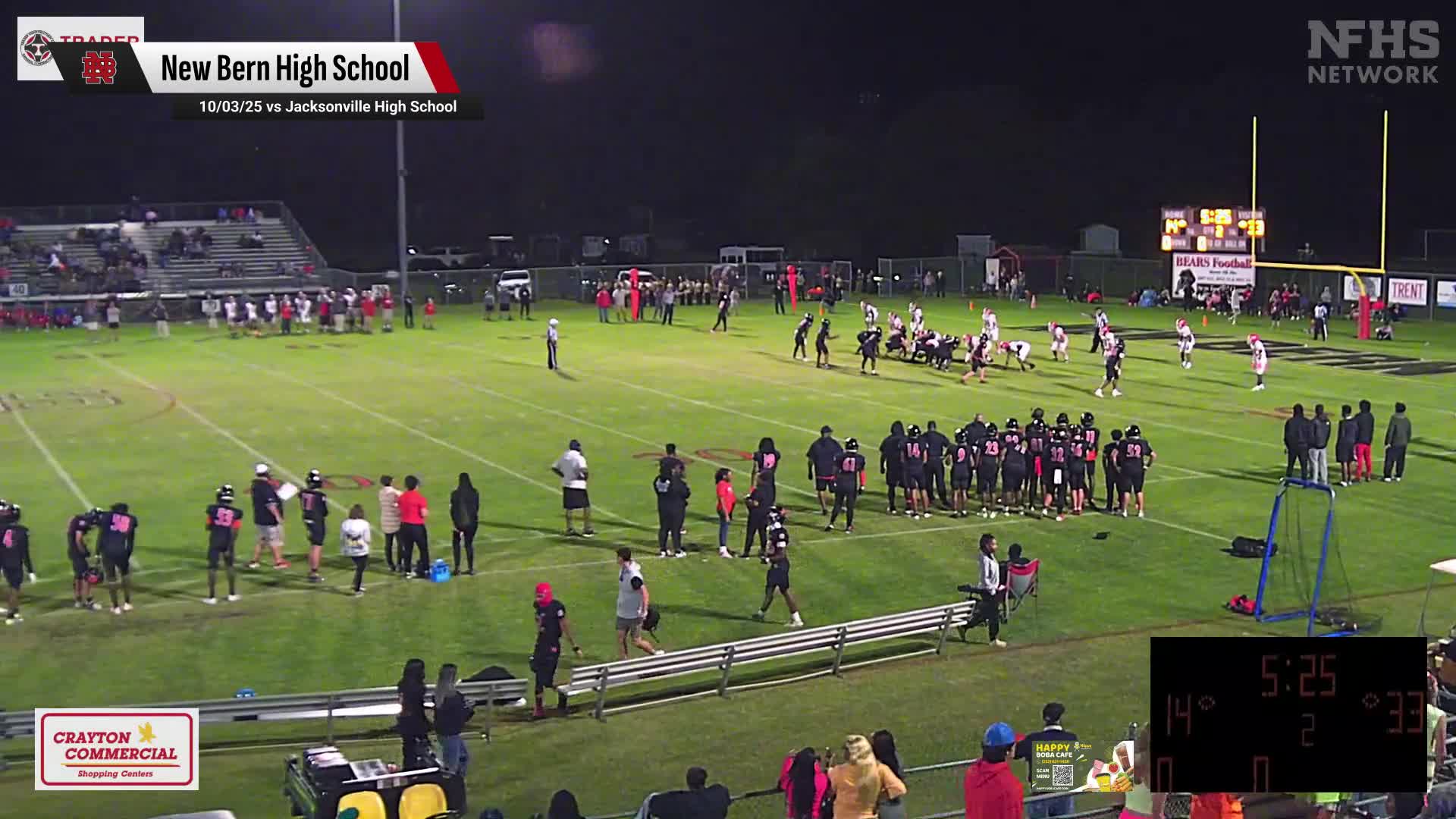 Football Recap: New Bern Comes Up Short + How To Watch