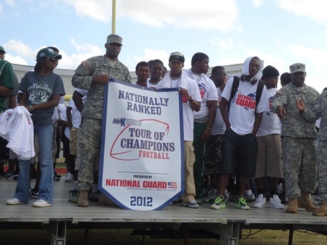 Central High was excited to earn its TOC banner.