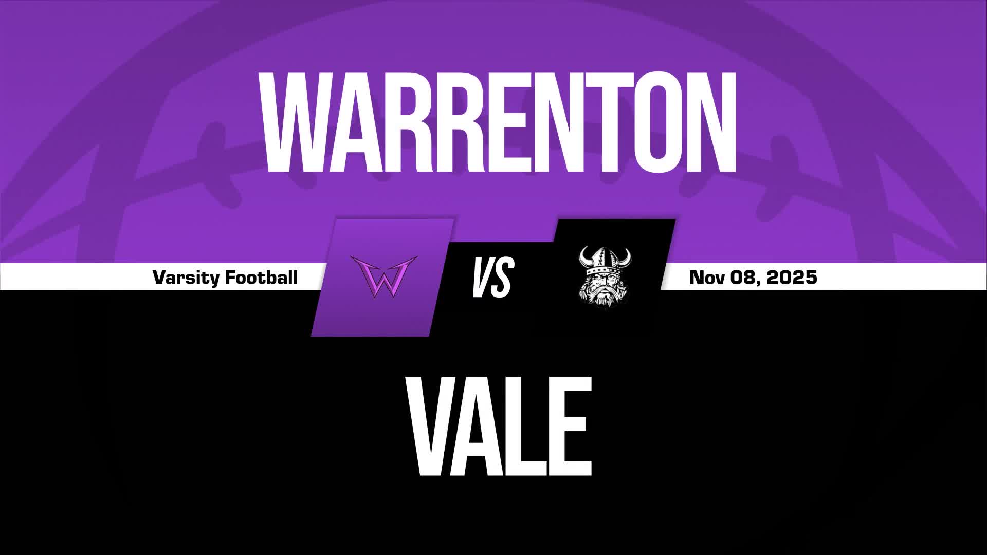 Football Recap: Vale Falls Short of Burns in the Playoffs + How To Watch