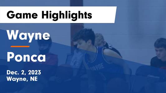 Wayne vs. Ponca