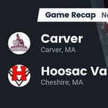 Football Game Recap: Hoosac Valley Hurricanes vs. Carver Crusaders