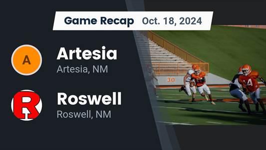 Football Recap: Roswell Wins High-Profile  Contest Against Artes