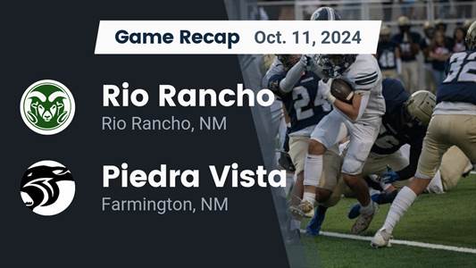 Football Recap: Rio Rancho Comes Up Short in High-Profile  Match