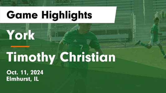 Soccer Game Preview: York vs. West Chicago