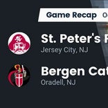 Football Game Recap: St. Peter&#39;s Prep Marauders vs. Bergen Catholic Crusaders
