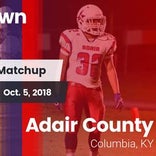 Football Game Recap: Elizabethtown vs. Adair County