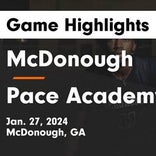 Zion Greene leads McDonough to victory over Pace Academy