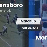 Football Game Recap: Greensboro vs. Montevallo