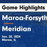 Basketball Game Recap: Meridian Hawks vs. Shelbyville Rams