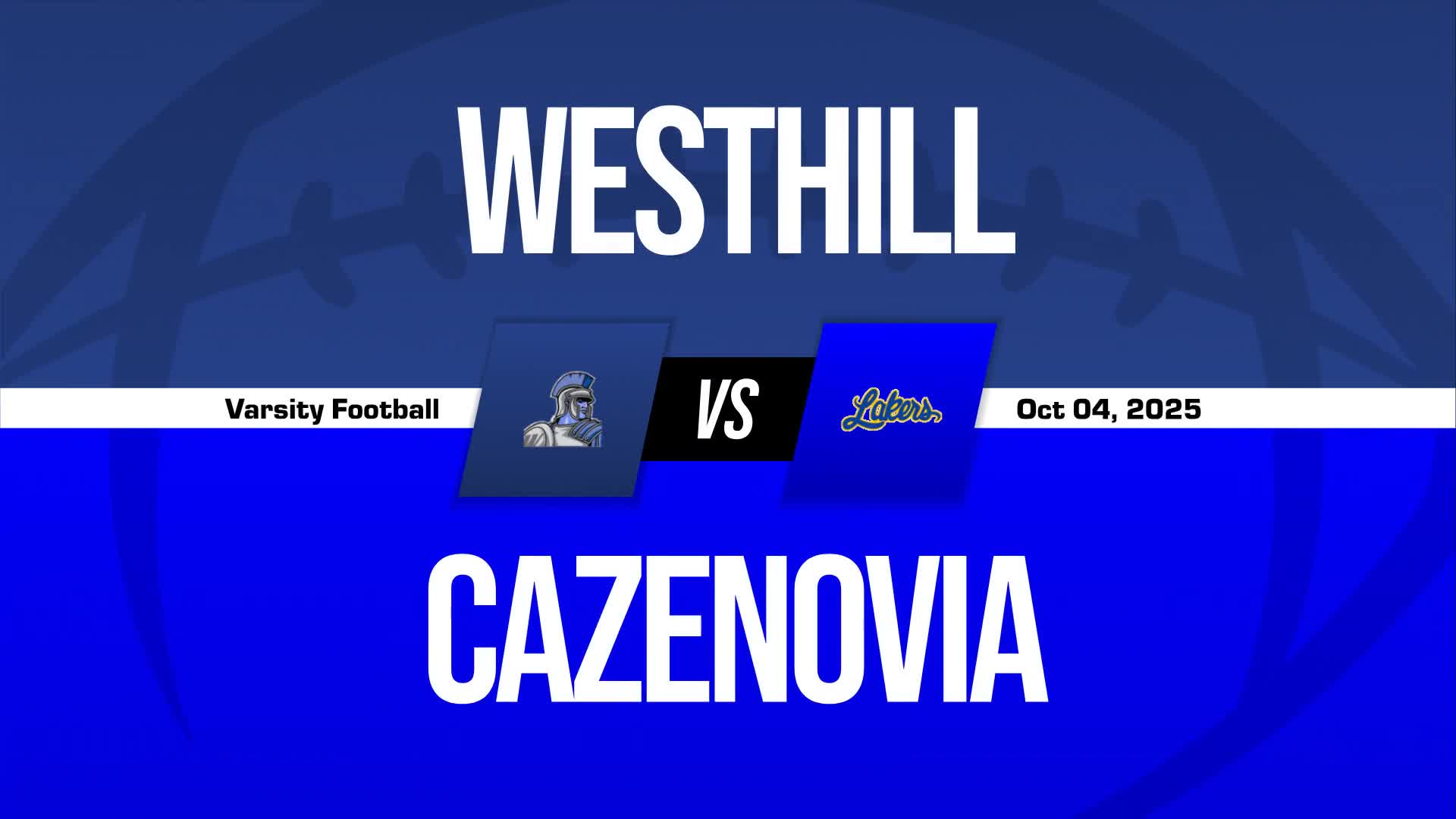 Football Game Preview: Cazenovia Lakers vs. Skaneateles Lakers
