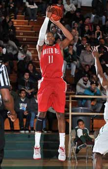 Xavier Johnson delivered 28 points and 13 rebounds in No. 13 Mater Dei's most recent playoff win.