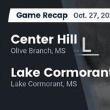 Football Game Recap: Center Hill Mustangs vs. Lake Cormorant