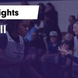 Cox Mill takes loss despite strong  efforts from  Makayla Richardson and  Lauren Farrell